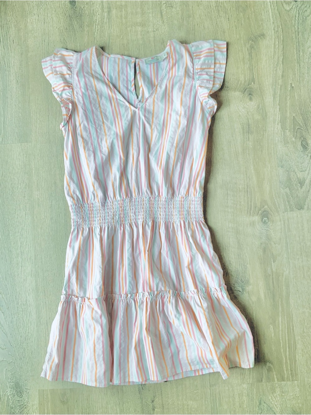 Vineyard Vines Pastel Stripe Performance Dress Women's Medium